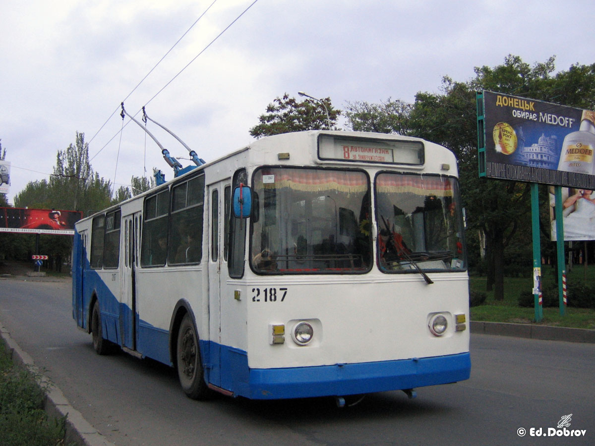 Донецк. ЗиУ-682В-013 (ЗиУ-682В0В) №2187