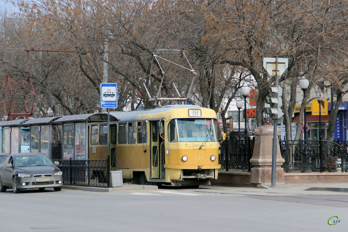 Екатеринбург. Tatra T3SU №695