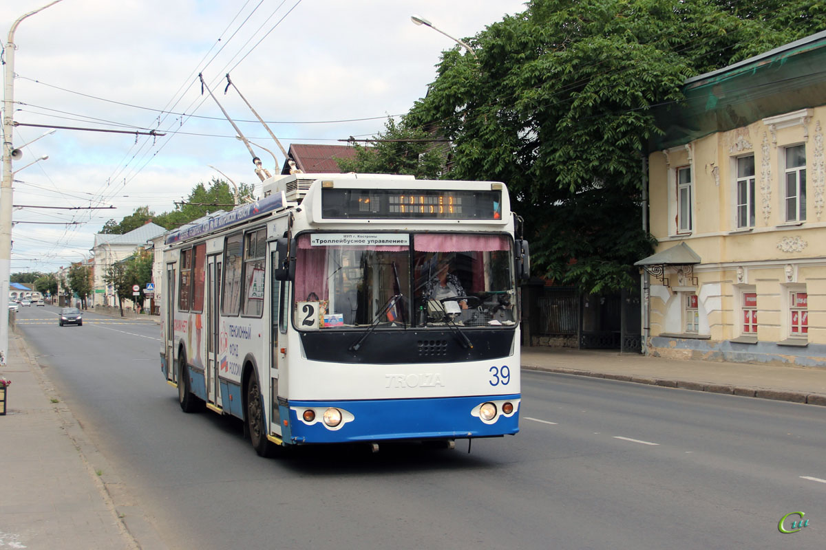 ЗиУ-682Г-016.02 (ЗиУ-682Г0М) №39 - Кострома - Фото №242582 - Твой Транспорт