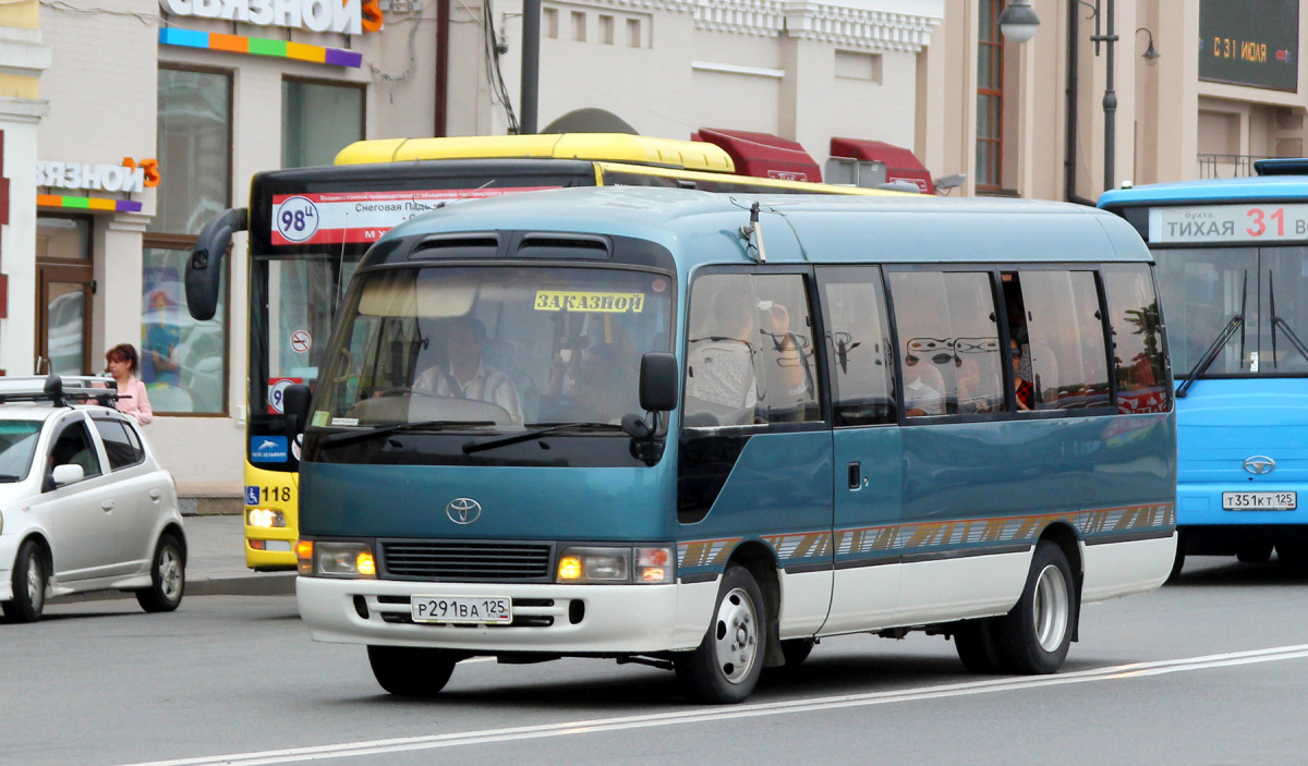 Toyota Coaster р291ва - Владивосток - Фото №243967 - Твой Транспорт