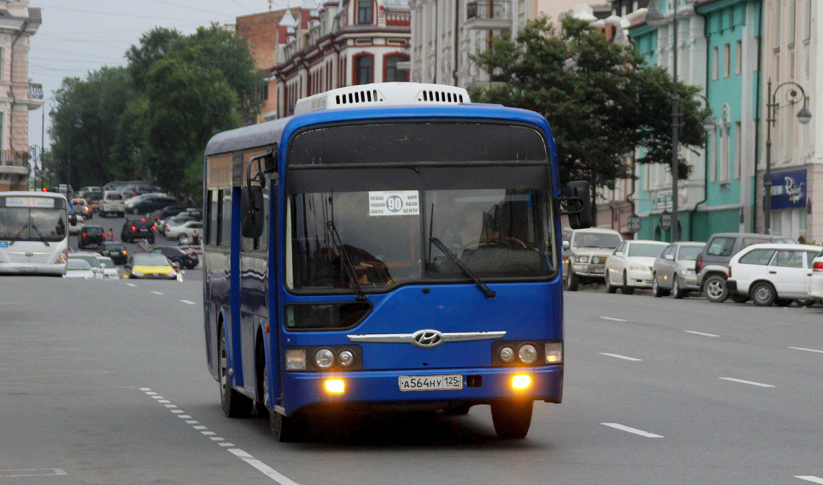 Владивосток. Hyundai Global 900 а564ну