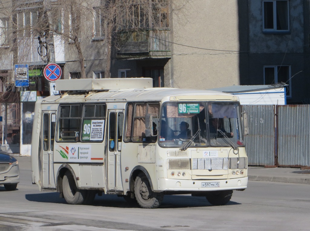 Курган. ПАЗ-32054 н597мк
