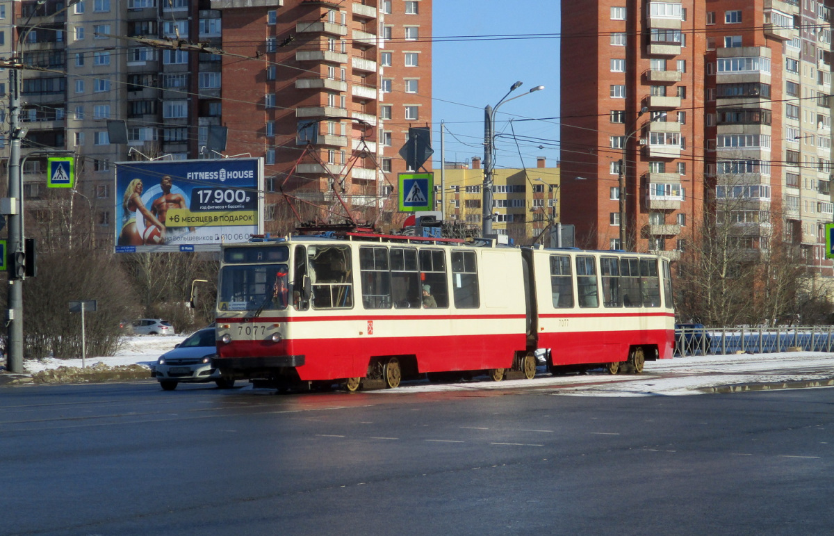 Санкт-Петербург. ЛВС-86К №7077