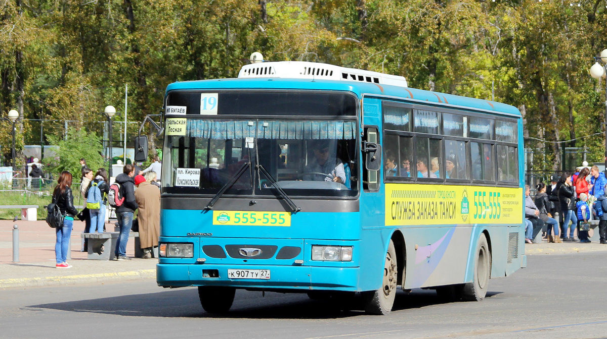 Daewoo BS106 к907ту - Комсомольск-на-Амуре - Фото №245624 - Твой Транспорт