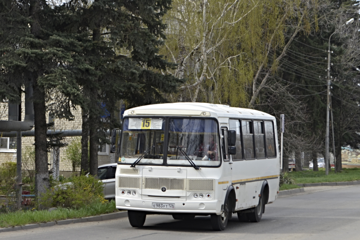 Ставрополь. ПАЗ-32054 е983ут
