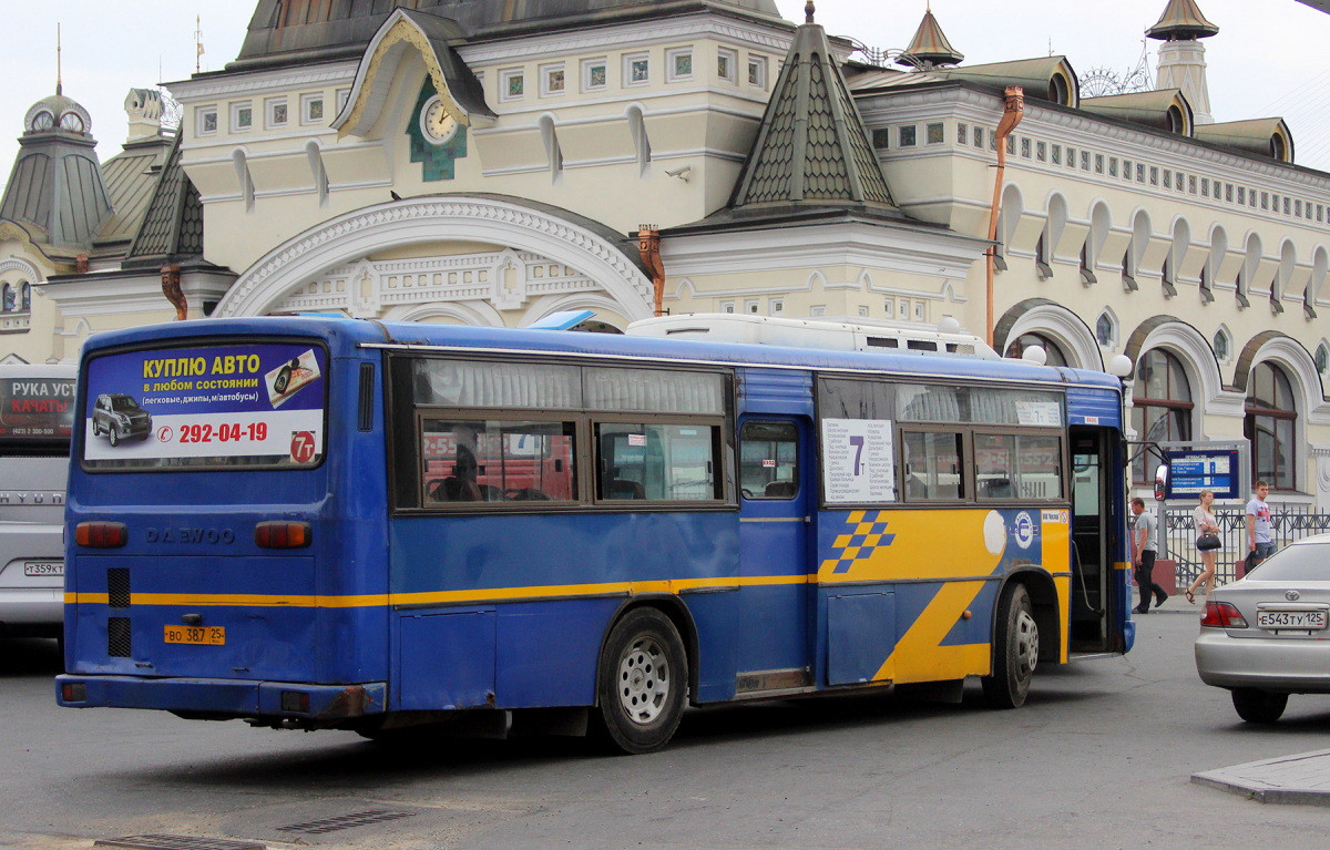 Daewoo BS106 во387 - Владивосток - Фото №246738 - Твой Транспорт