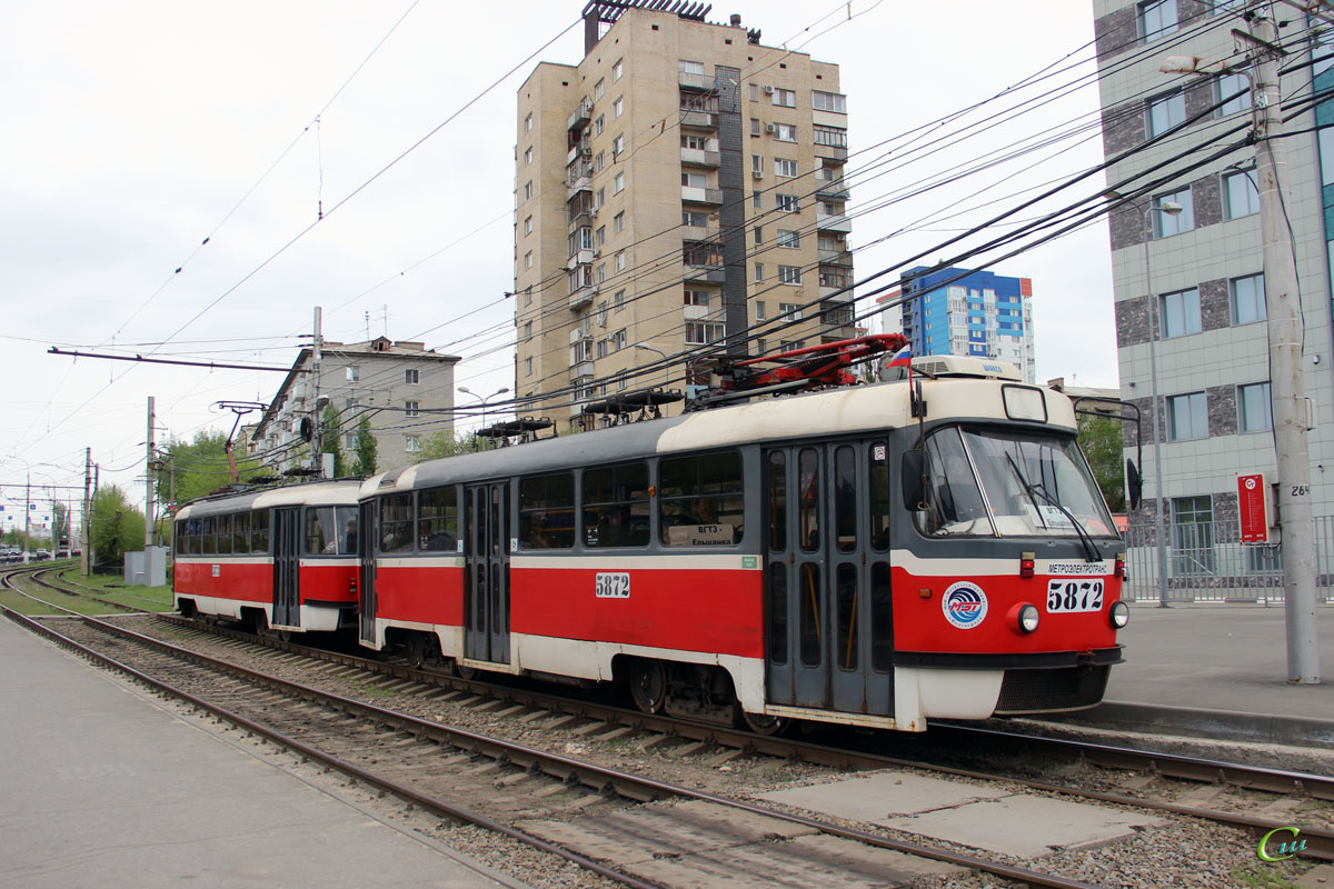Волгоград. Tatra T3 (МТТА-2) №5873, Tatra T3 (МТТА-2) №5872