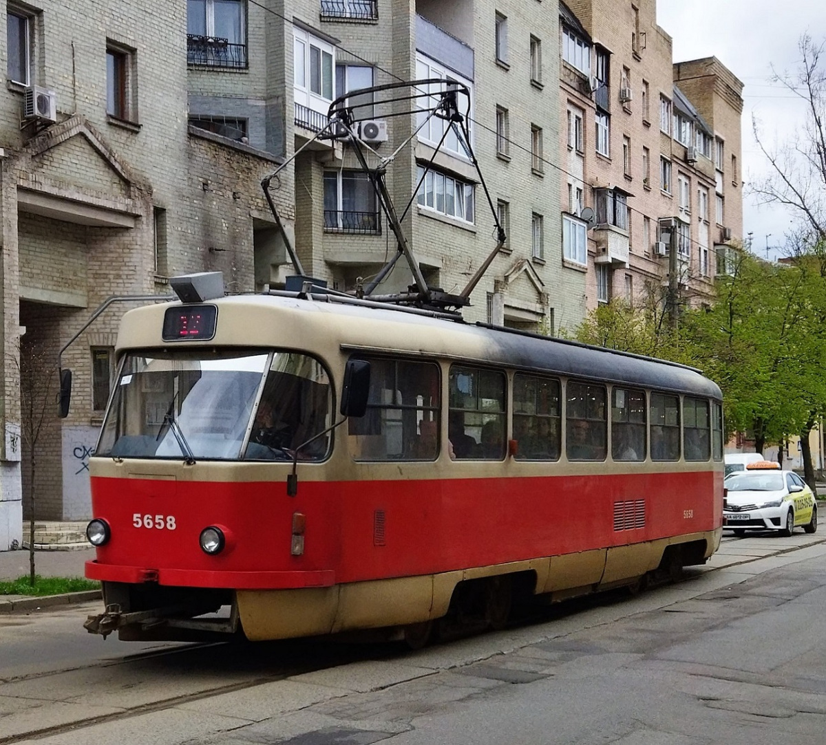 Киев. Tatra T3SUCS №5658