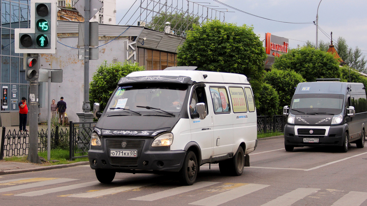 ГАЗель (все модификации) о771кх, Нижегородец-FST (FIAT Ducato) м704нв - Улан -Удэ - Фото №248660 - Твой Транспорт