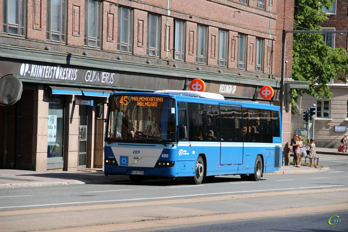 Хельсинки. Volvo 8700LE FIK-773