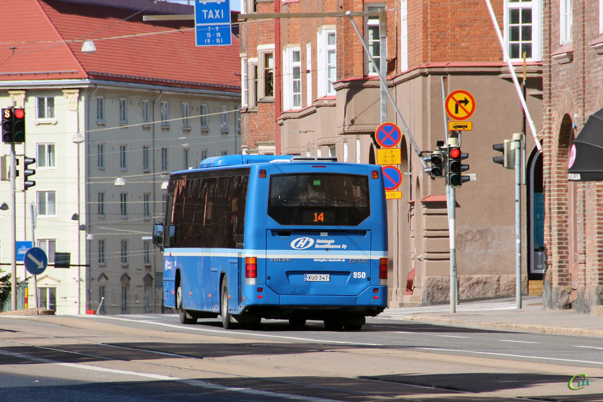 Хельсинки. Volvo 8700LE XUO-347