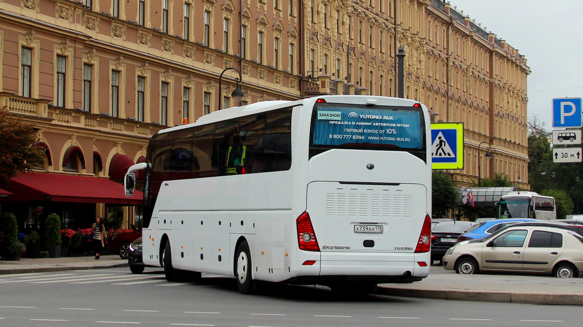 Yutong ZK6122H9 х739ан - Санкт-Петербург - Фото №249541 - Твой Транспорт