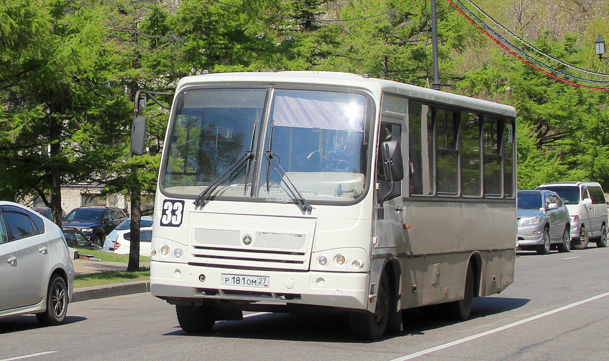 Хабаровск. ПАЗ-320402-05 р181ом