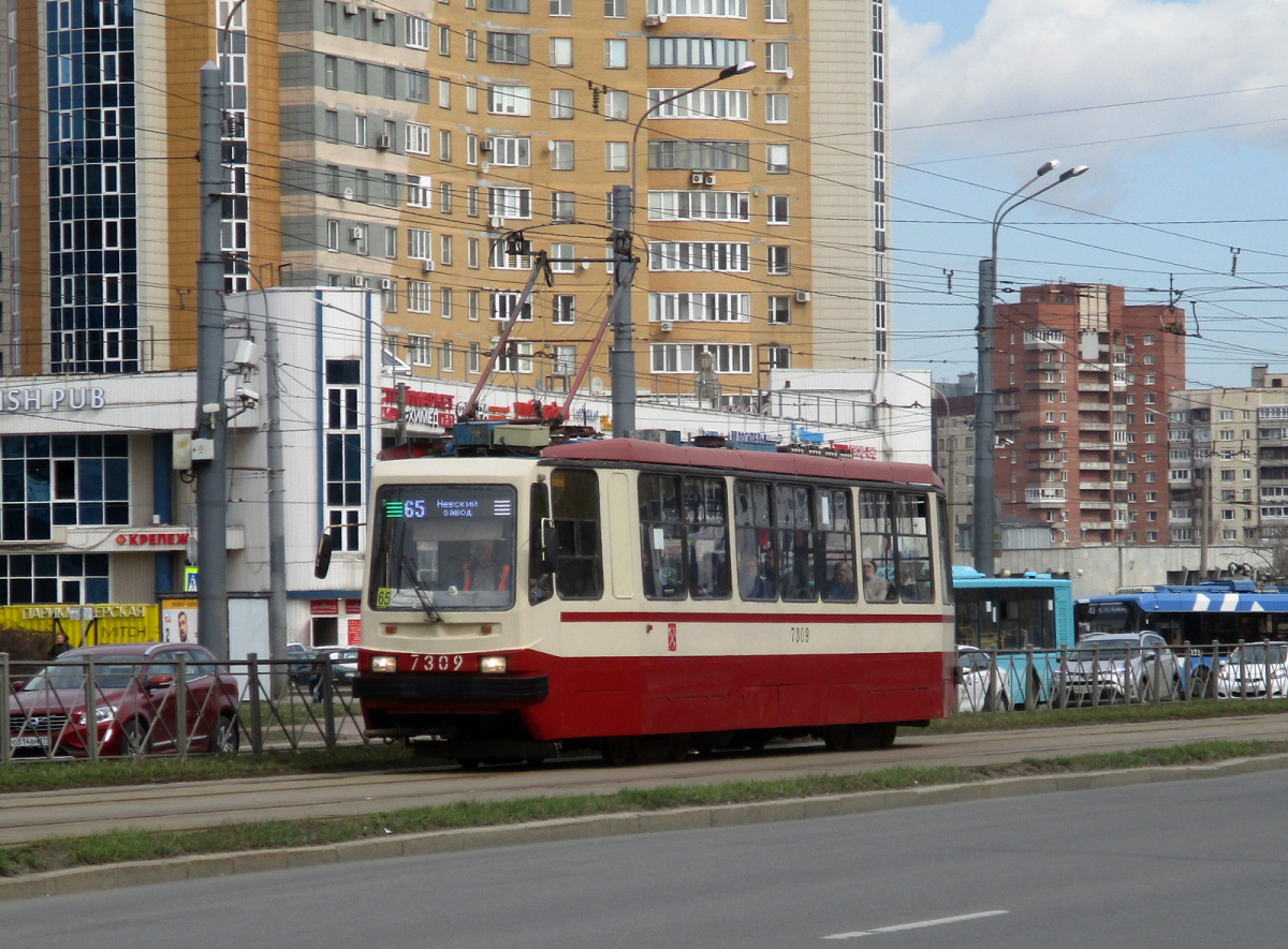 Санкт-Петербург. 71-134А (ЛМ-99АВ) №7309
