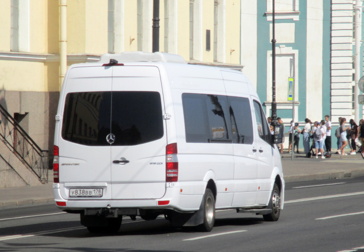 Санкт-Петербург. Луидор-223602 (Mercedes-Benz Sprinter) у838вв