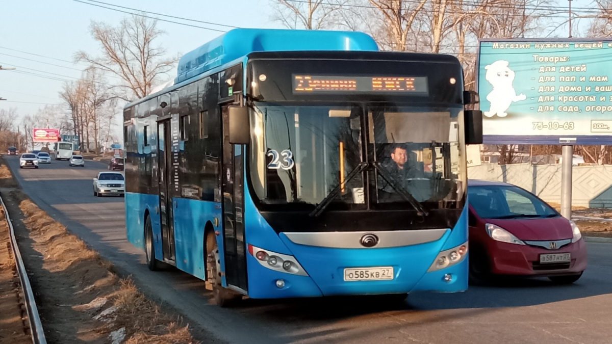 Yutong ZK6118HGA о585кв - Хабаровск - Фото №251277 - Твой Транспорт