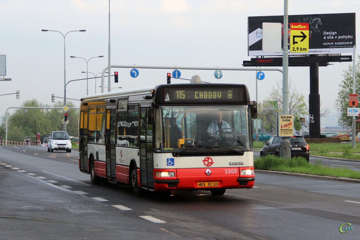 Прага. Renault Agora S/Karosa Citybus 12M AKA 82-32