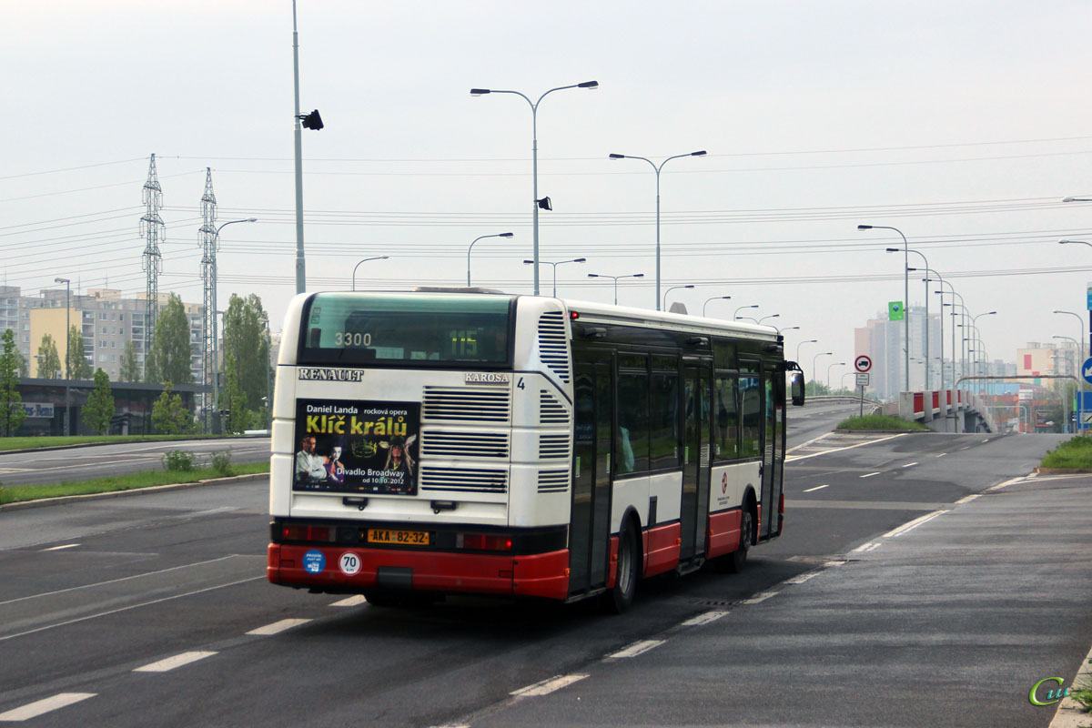 Прага. Renault Agora S/Karosa Citybus 12M AKA 82-32