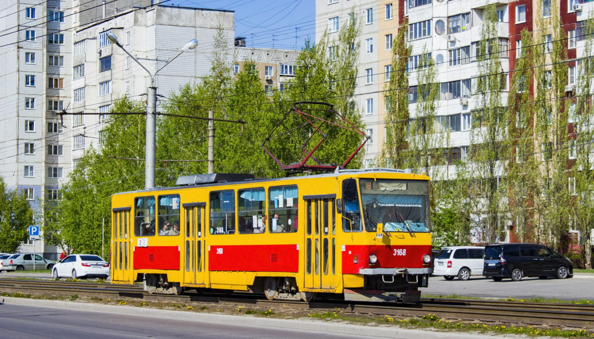 Tatra T6B5 (Tatra T3M) №3168 - Барнаул - Фото №253875 - Твой Транспорт