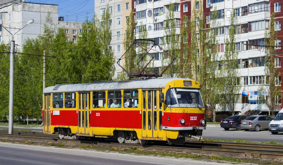 Tatra T3SU №3232 - Барнаул - Фото №253879 - Твой Транспорт