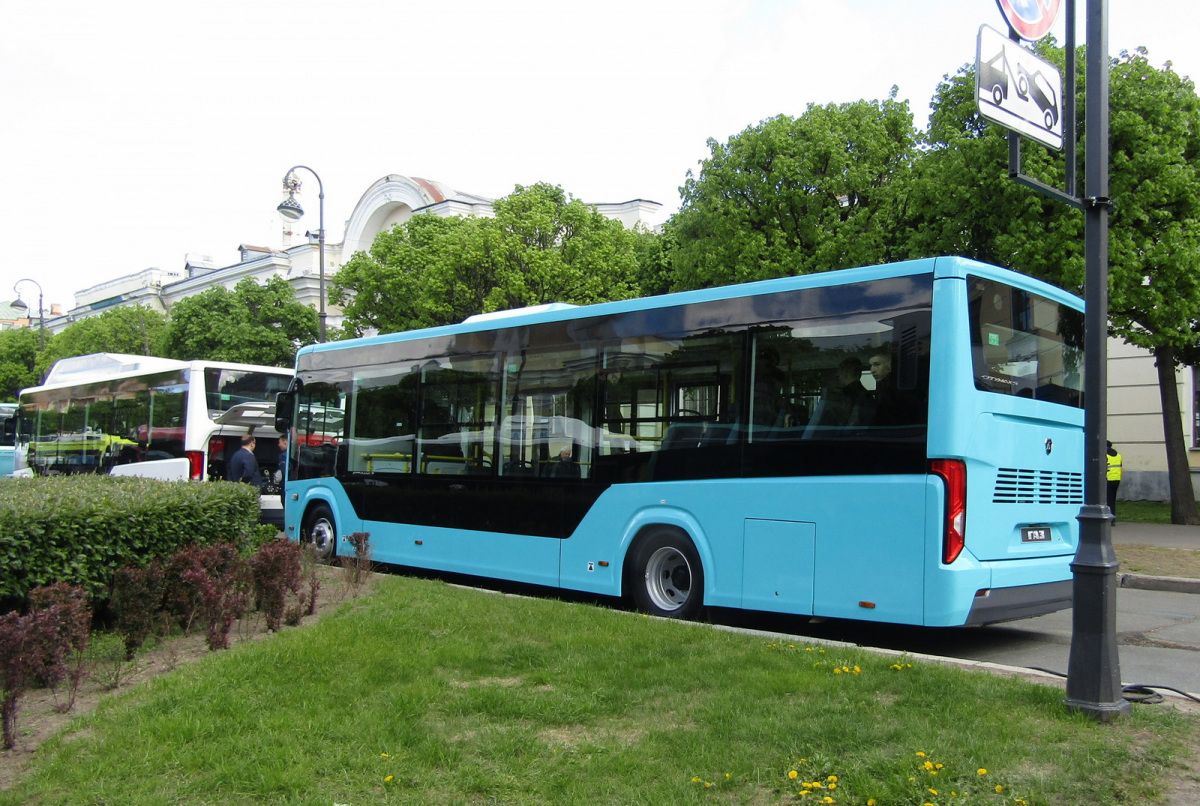 Санкт-Петербург. Автобус ПАЗ-422320-04 Citymax 9 на фестивале SPbTransportFest — 2023