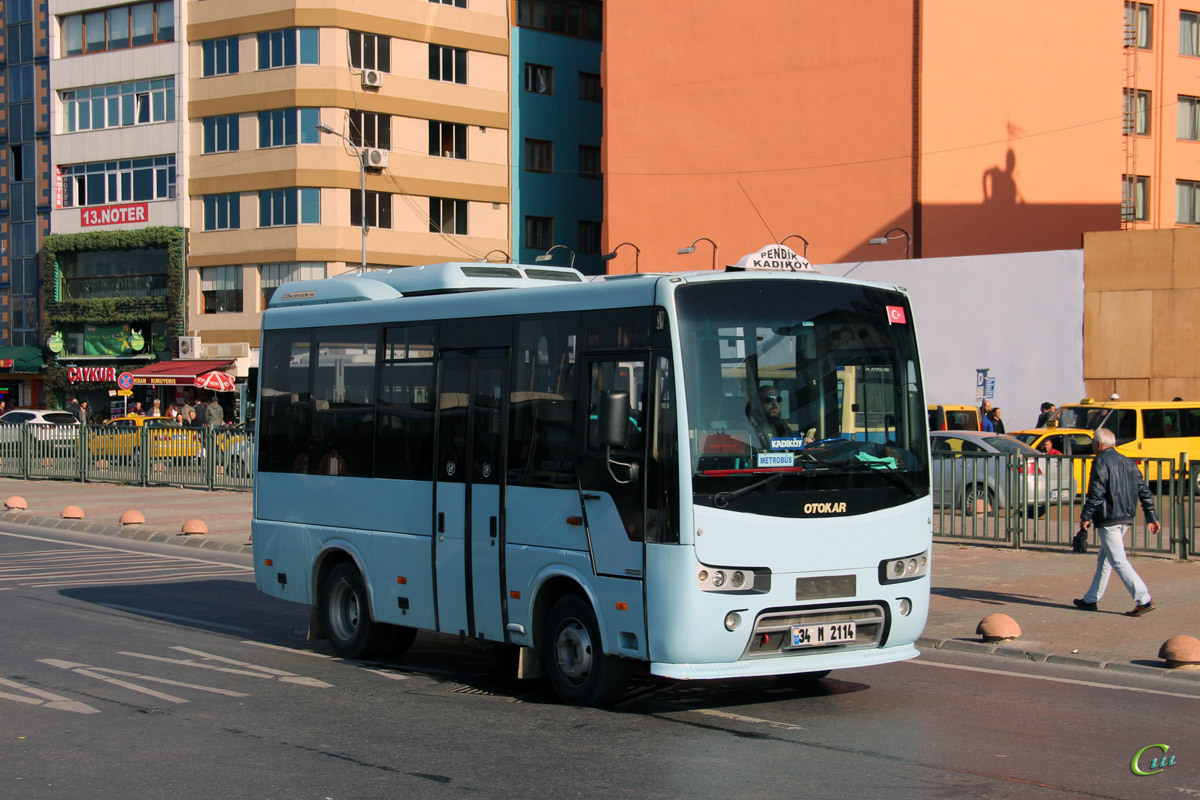 Стамбул. Otokar M-3000 34 M 2114