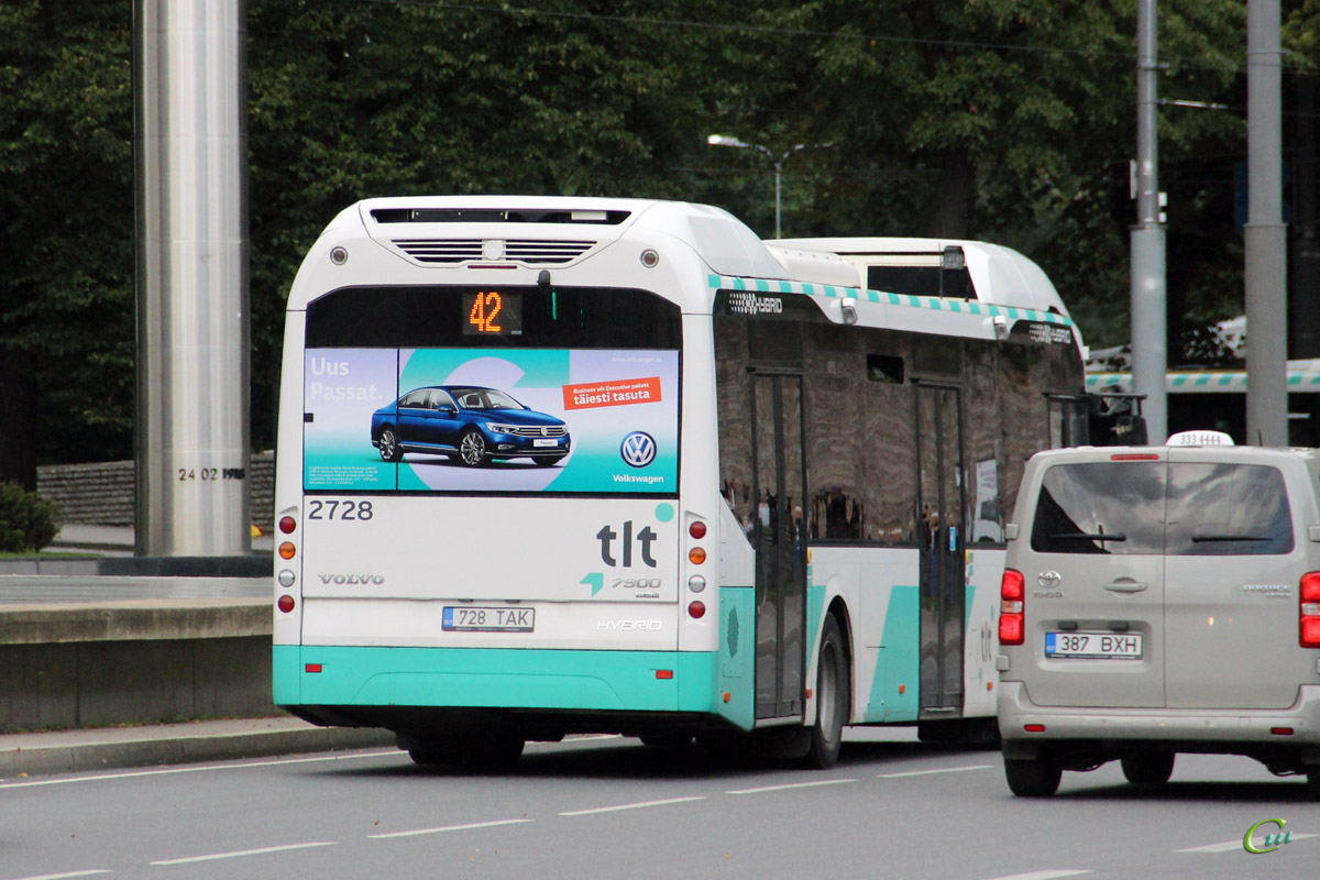 Volvo 7900 Hybrid 728 TAK - Таллин - Фото №254780 - Твой Транспорт