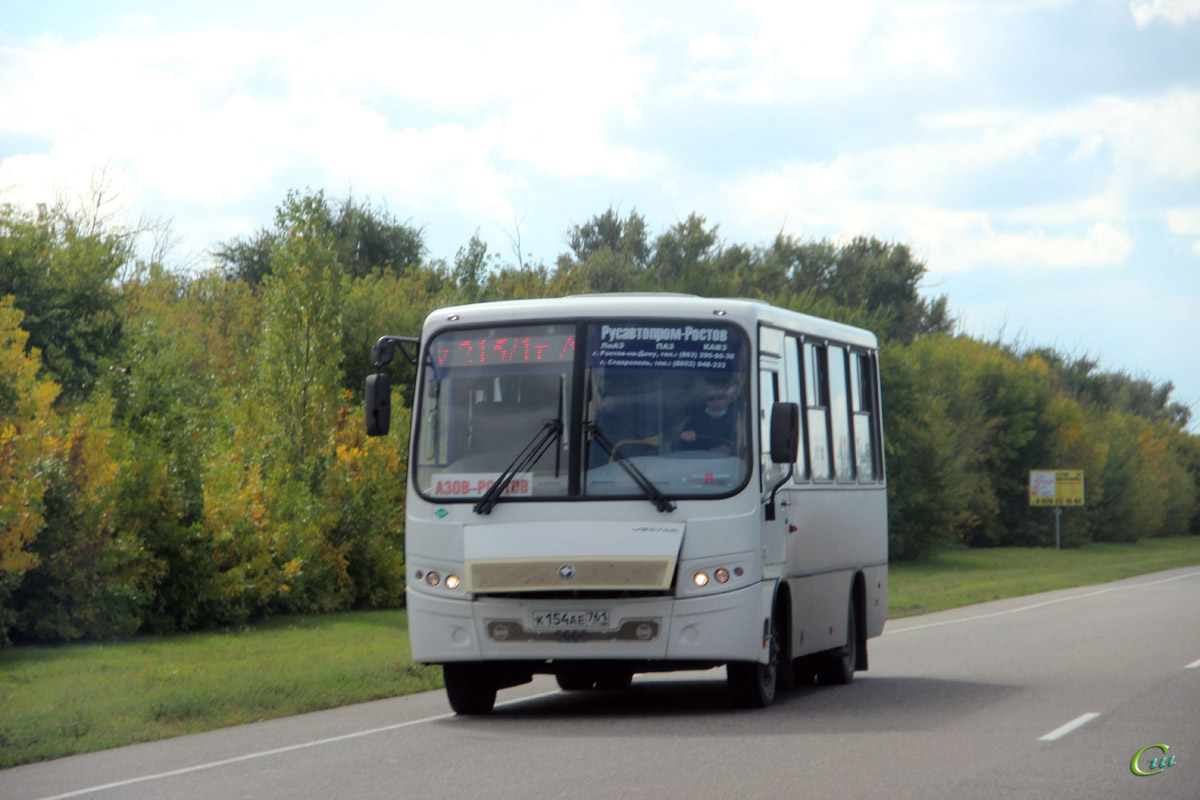 Азов. ПАЗ-320302-12 Вектор к154ае