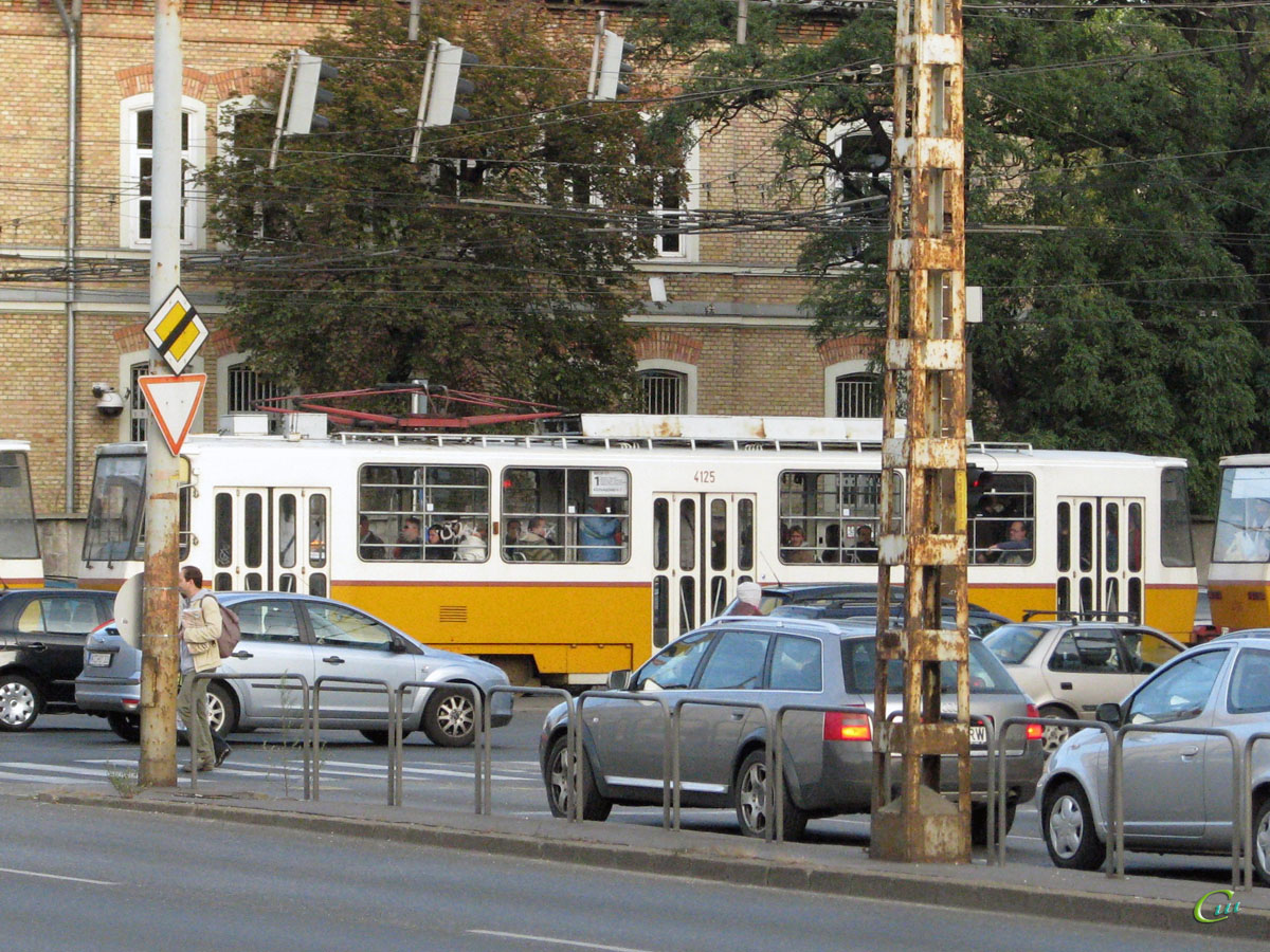 Будапешт. Tatra T5C5 №4125