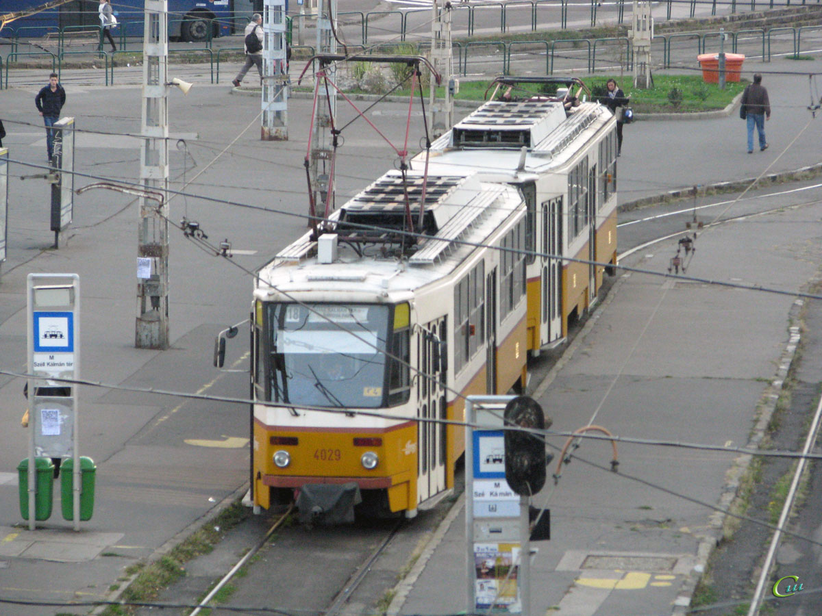Будапешт. Tatra T5C5 №4028, Tatra T5C5 №4029