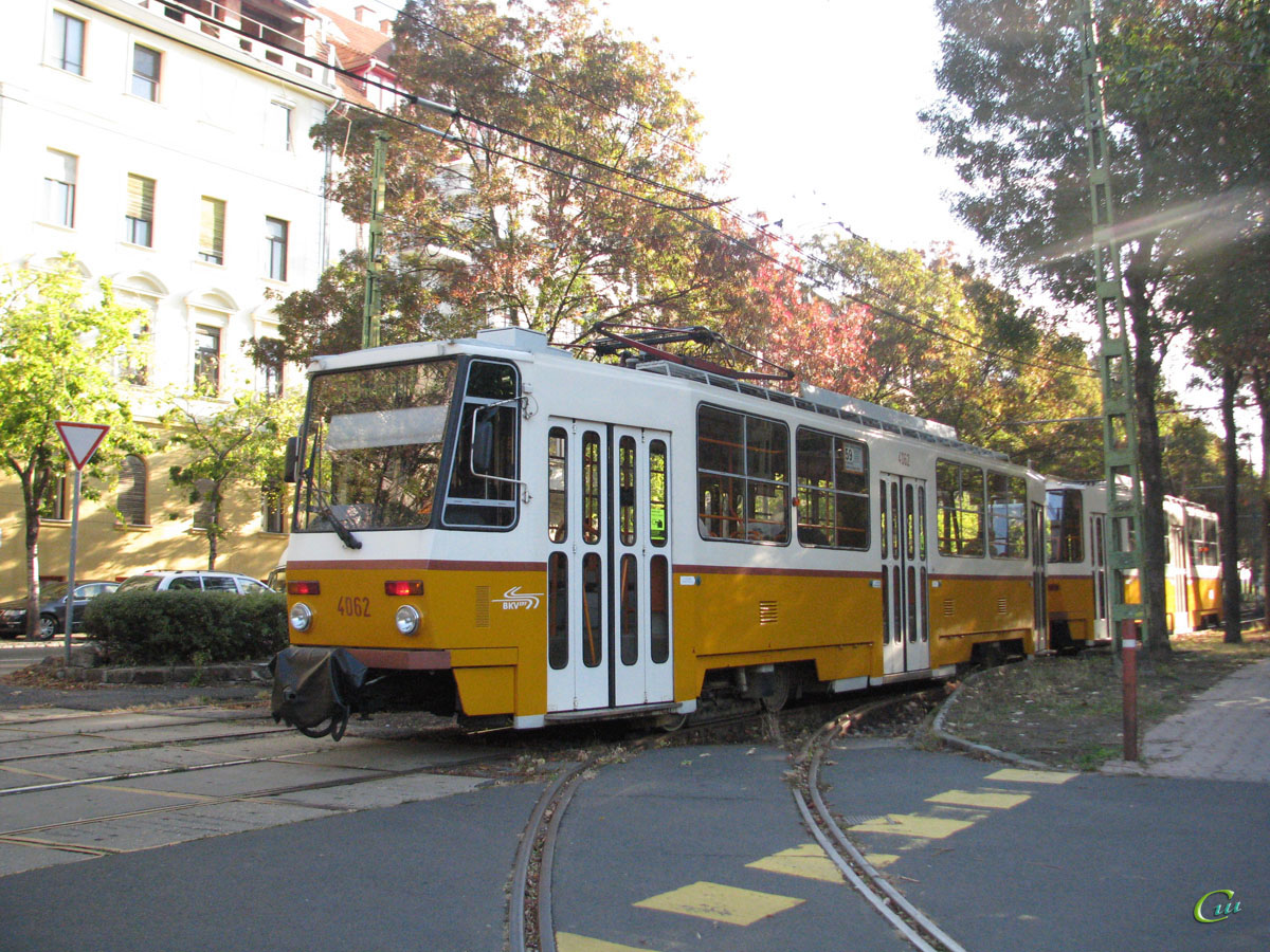 Будапешт. Tatra T5C5 №4066, Tatra T5C5 №4062