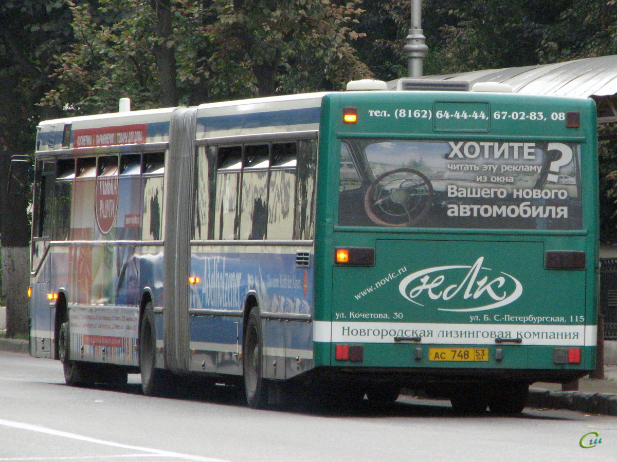 Великий Новгород. Mercedes-Benz O405GN ас748