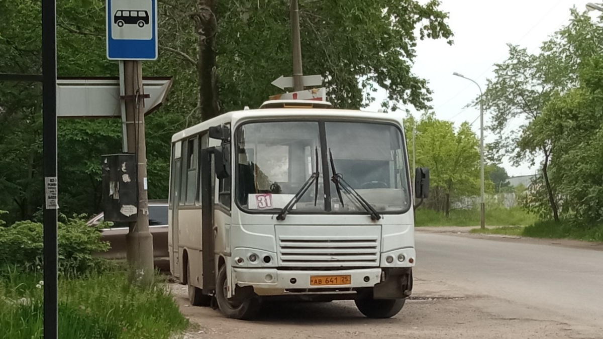 Хабаровск. ПАЗ-320402-05 ав641