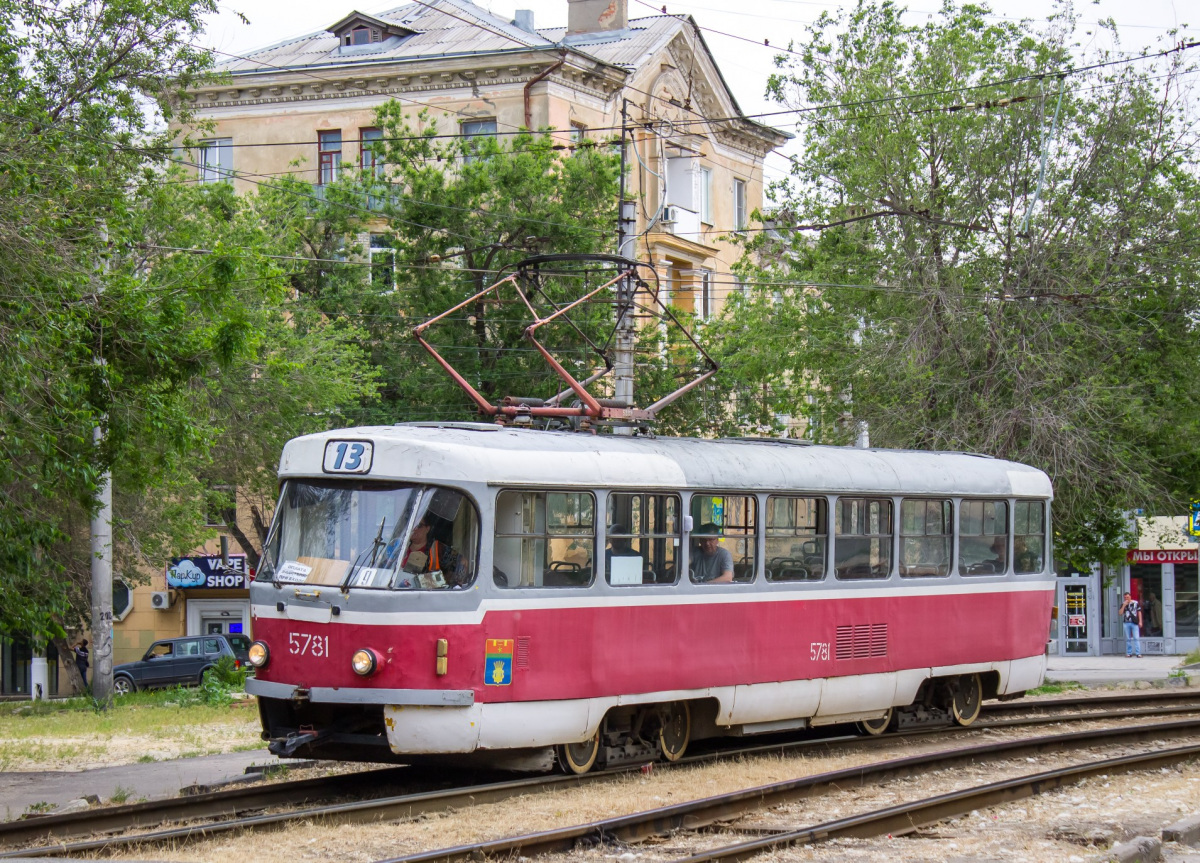 Волгоград. Tatra T3SU №5781