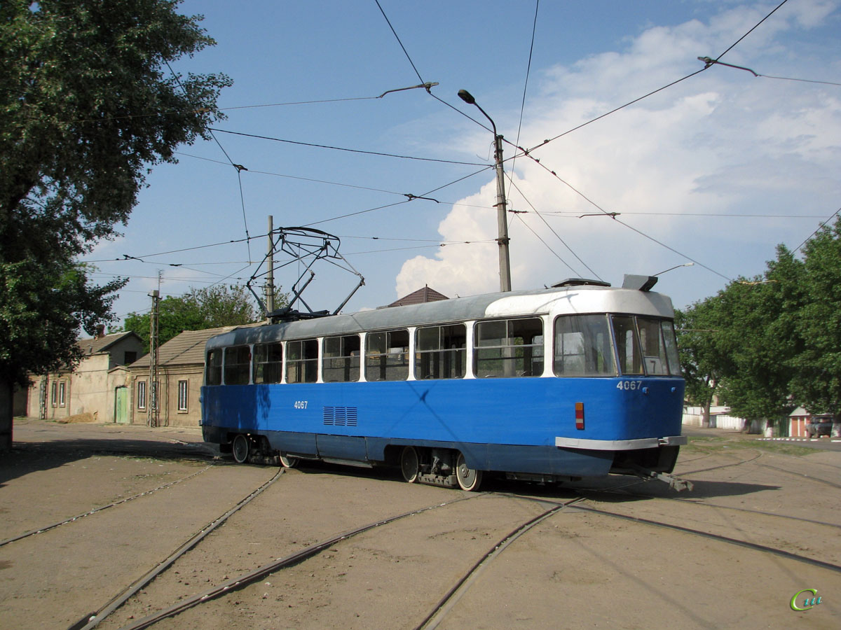 Одесса. Tatra T3SU №4067
