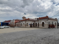 Петропавловск. Здание первого вокзала станции Петропавловск постройки 1895 года