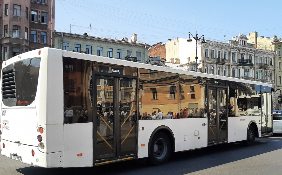 Санкт-Петербург. Volgabus-5270.05 в376се