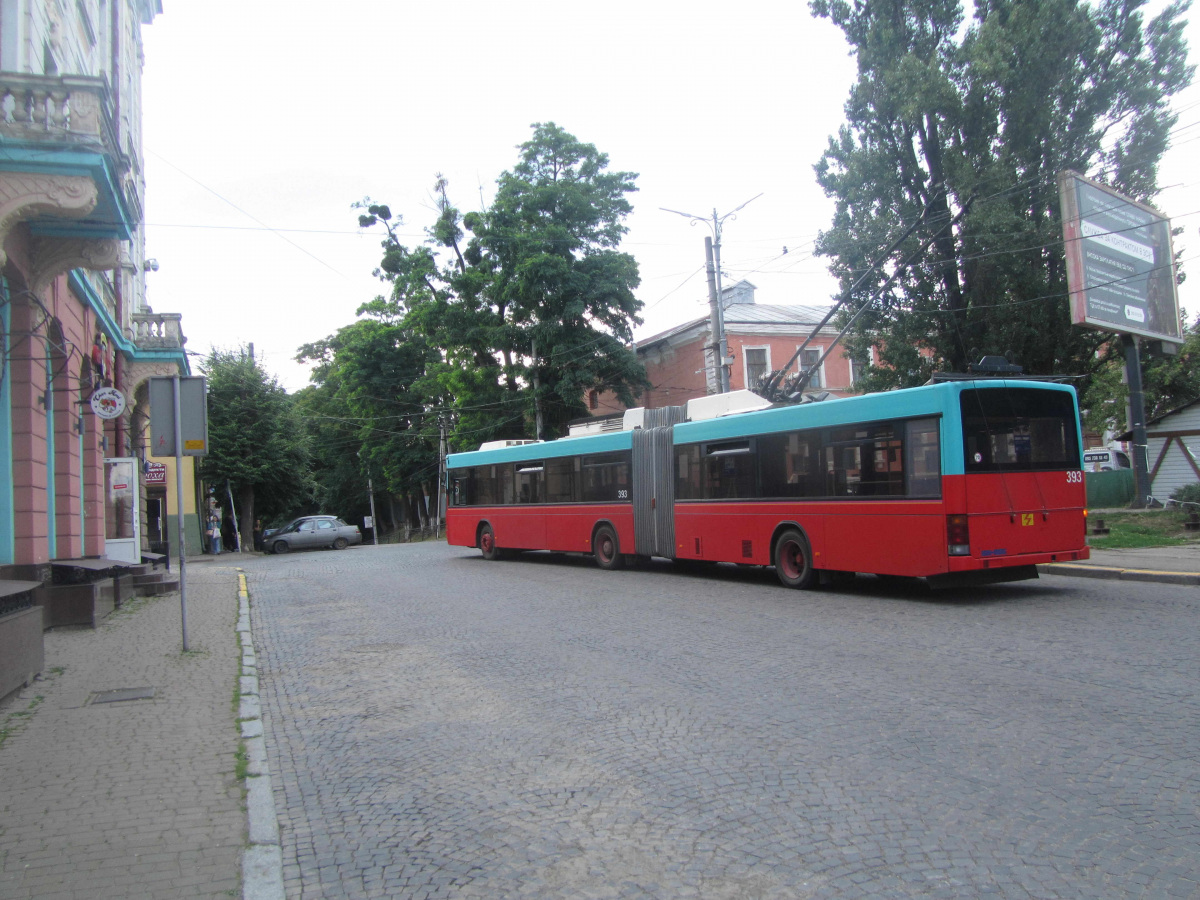 Черновцы. Hess SwissTrolley 2 (BGT-N2) №393