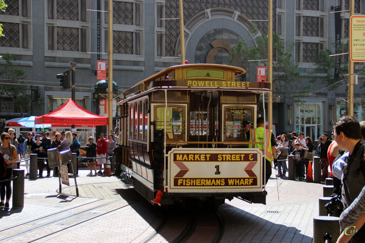 Сан-Франциско. Cable car №1