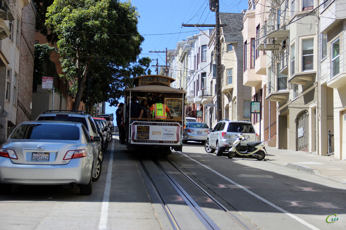 Сан-Франциско. Cable car №28