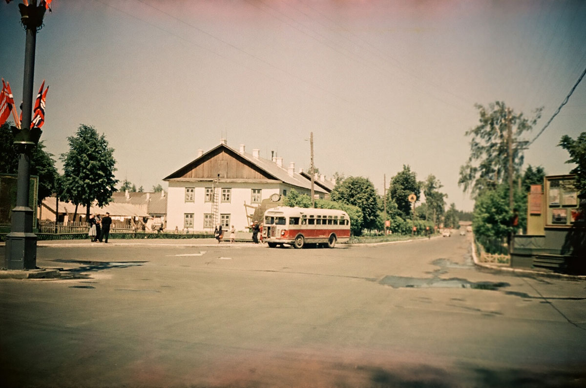 Зеленодольск. Неизвестный автобус ЗиС-155