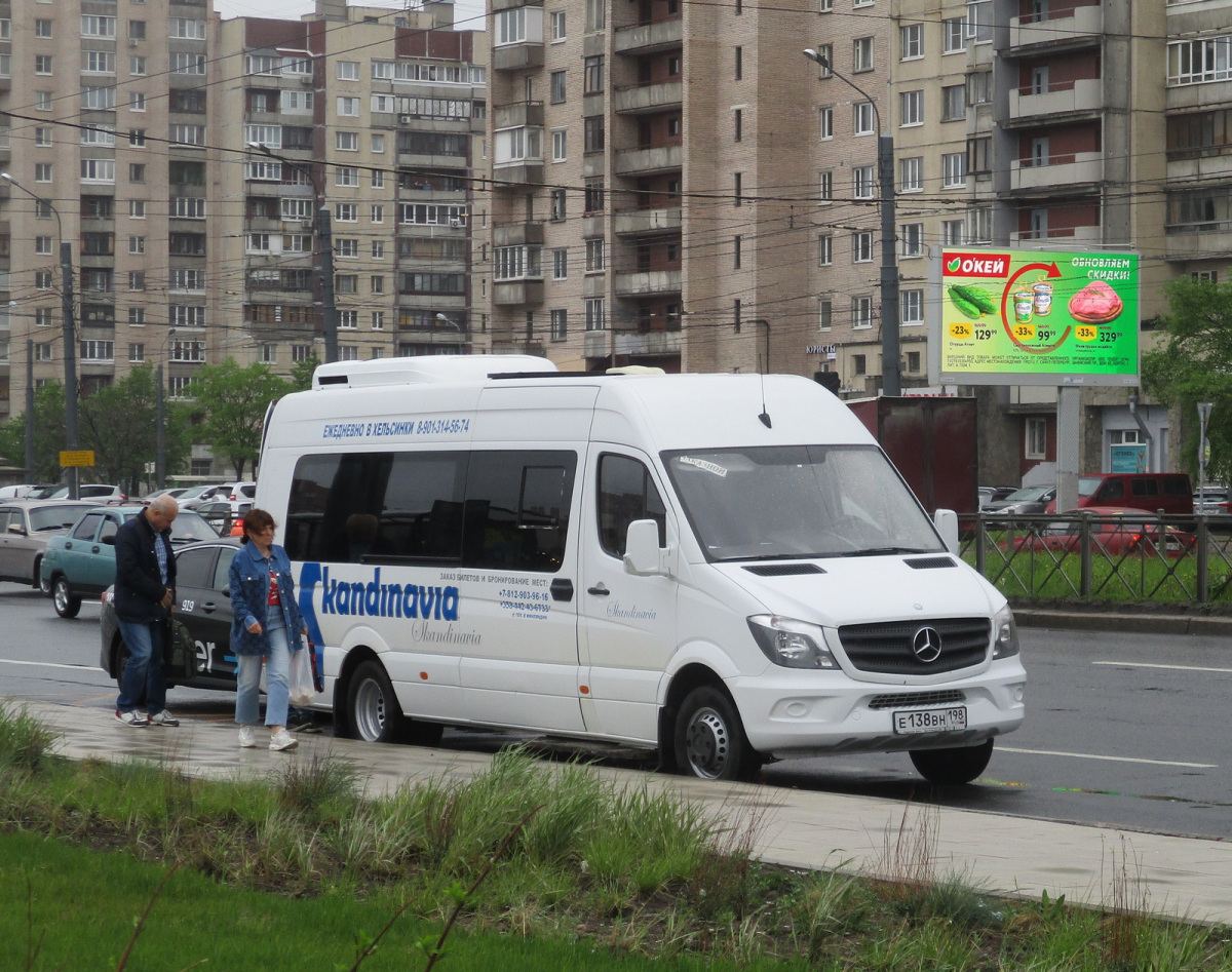 Санкт-Петербург. Луидор-223602 (Mercedes-Benz Sprinter) е138вн