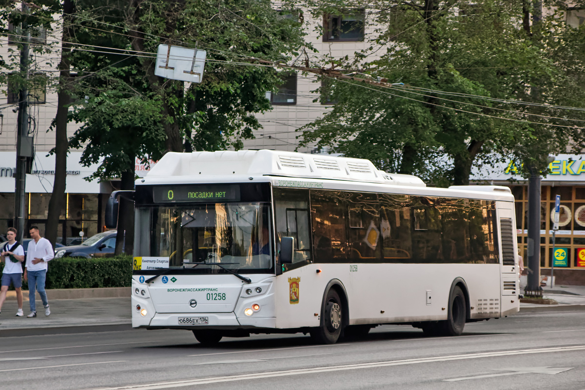 ЛиАЗ-5292.67 (CNG) о686ех - Воронеж - Фото №259548 - Твой Транспорт