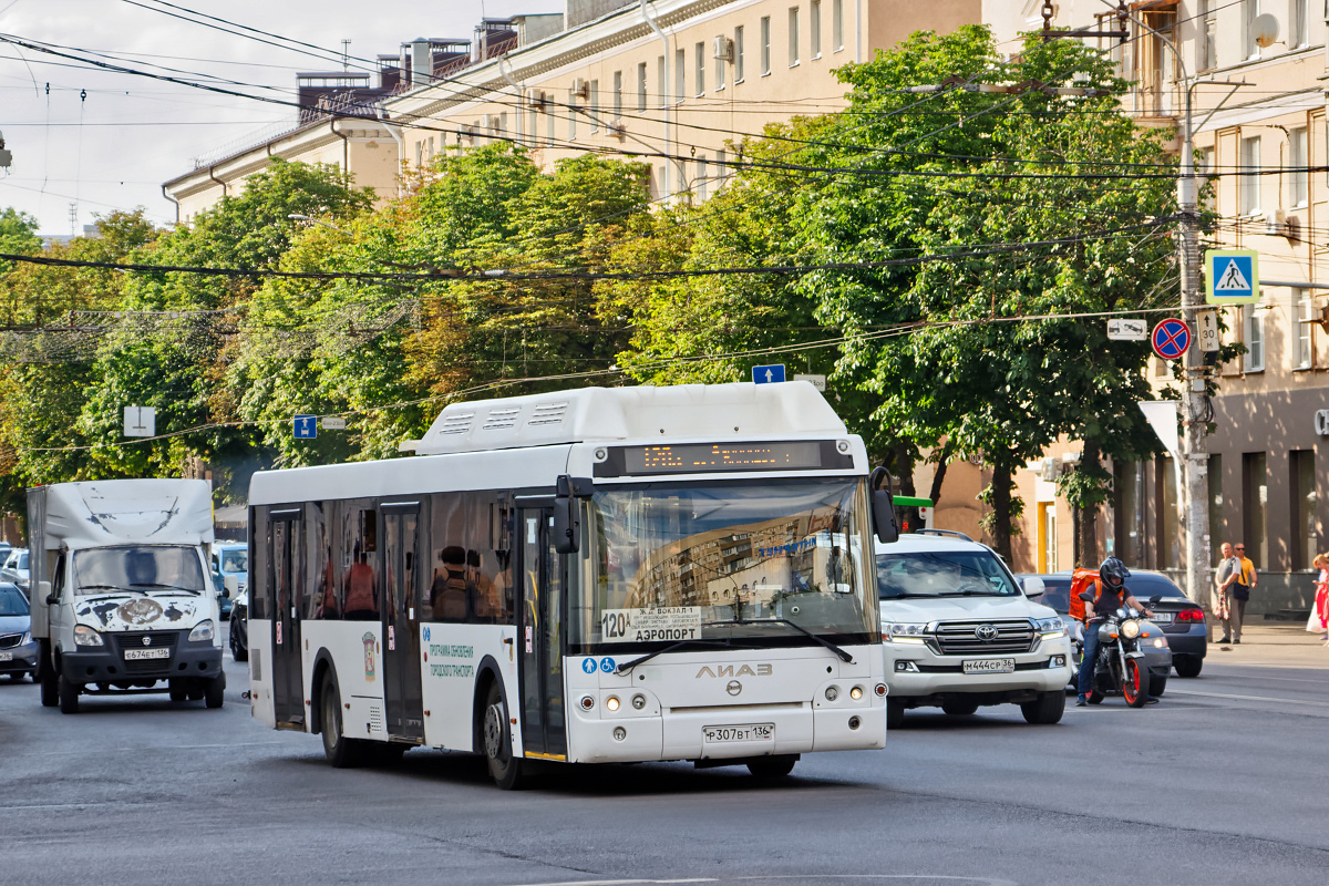 ЛиАЗ-5292.67 (CNG) р307вт - Воронеж - Фото №259554 - Твой Транспорт