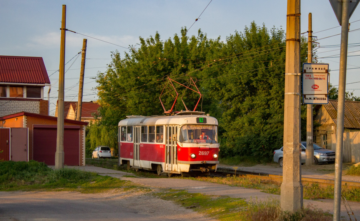 Волгоград. Tatra T3SU №2697