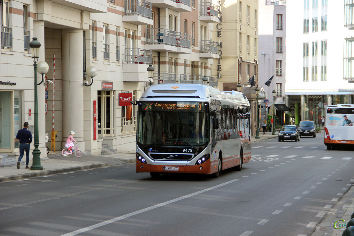 Брюссель. Volvo 7900 Hybrid 1-VKB-473