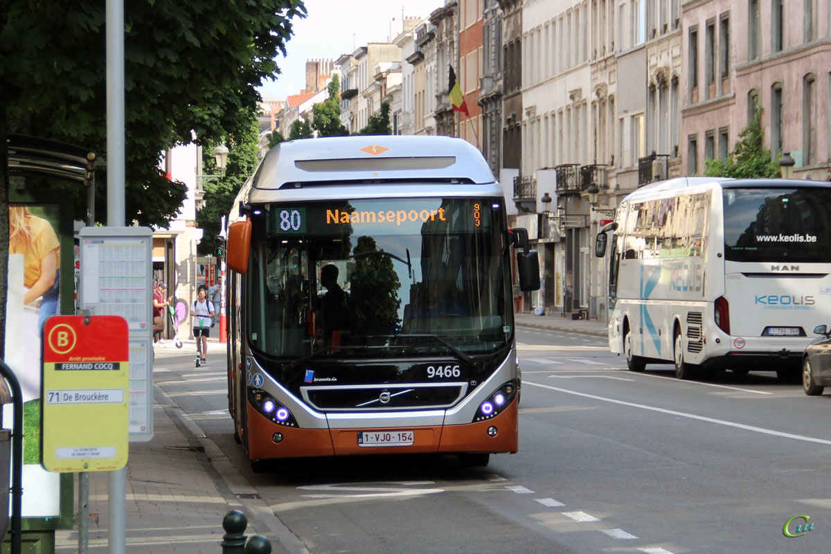 Брюссель. Volvo 7900 Hybrid 1-VJQ-154