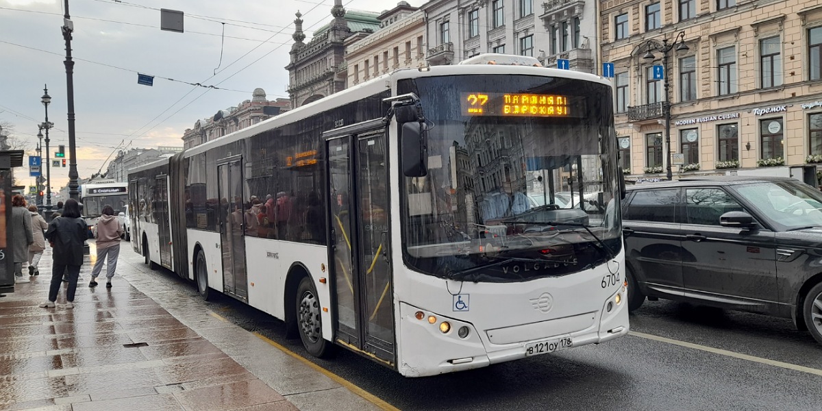 Санкт-Петербург. Volgabus-6271.00 в121оу