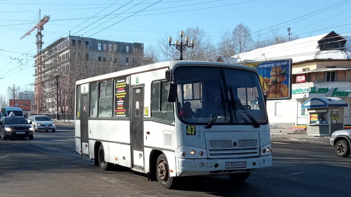 Хабаровск. ПАЗ-320402-05 у108хн