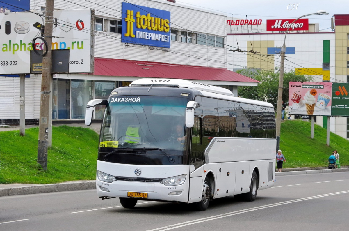 Golden Dragon XML6957JR ае355 - Мурманск - Фото №262294 - Твой Транспорт